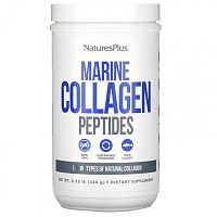 Marine Collagen Peptides (пептиды морского коллагена) без вкусовых добавок 244 г (NaturesPlus)