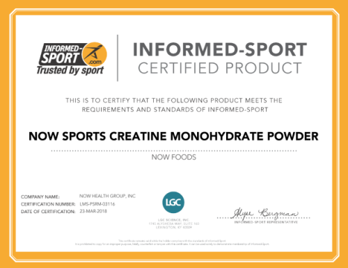 Creatine Monohydrate (Креатин Моногидрат) 600 г (Now Foods) фото 3