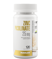 Zinc Picolinate 25 mg 120 вег. капсул (Maxler)