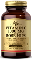Vitamin C 1000 мг with Rose Hips (витамин C с плодами шиповника) 100 таблеток (Solgar)