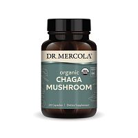Chaga Mushroom organic 500 mg (Гриб Чага 500 мг) 30 капсул (Dr. Mercola)