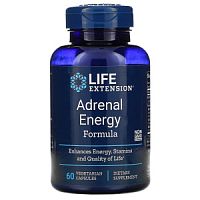 Adrenal Energy (Поддержка надпочечников) 60 вег капсул (Life Extension)