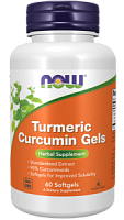Turmeric Curcumin Gels (Куркумин) 60 мягких капсул (Now Foods)