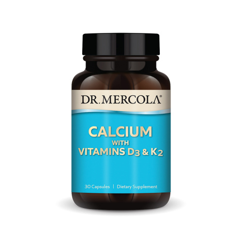 Calcium Vitamin D3 & Vitamin K2 (Кальций с витаминами D3 и K2) 30 капсул (Dr. Mercola)