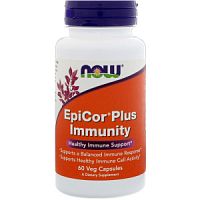 EpiCor Plus Immunity 60 вег капсул (Now Foods)