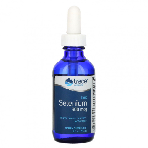 Ionic Selenium 300 мкг (ионный селен) 59 мл Trace Minerals