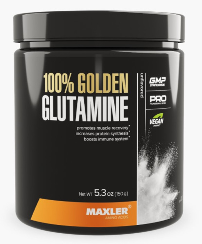 100% Golden Glutamine 150 g (Глютамин 150 гр) (Maxler)