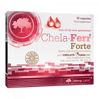 Chela-Ferr Forte (хелатное Железо) 30 капсул (Olimp)