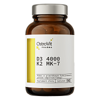 D3 4000 МЕ + K2 MK-7 90 таблеток (OstroVit)