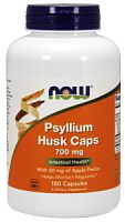 Psyllium Husk Caps 700 mg (Шелуха семян подорожника 700 мг) 180 капсул (Now Foods)