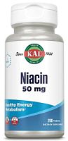 Niacin 50 mg (Ниацин 50 мг) 200 таблеток (KAL)