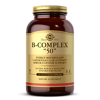 B-Complex "50" (Комплекс B-50) 250 вег капсул (Solgar)