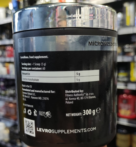 Levro Mono 300 г Creatine Monohidrate (Kevin Levrone) фото 2