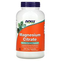 Magnesium Citrate (Цитрат магния) 240 вег капсул (Now Foods)