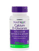 D-глюкарат кальция 500 мг 60 таблеток (Natrol)