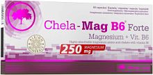 Chela-Mag B6 forte (Magnesium 250 mg) 60 капсул (Olimp)