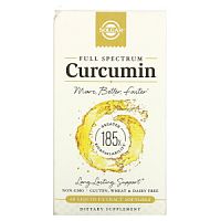 Full Spectrum Curcumin (Куркумин) 60 мягких капсул (Solgar)