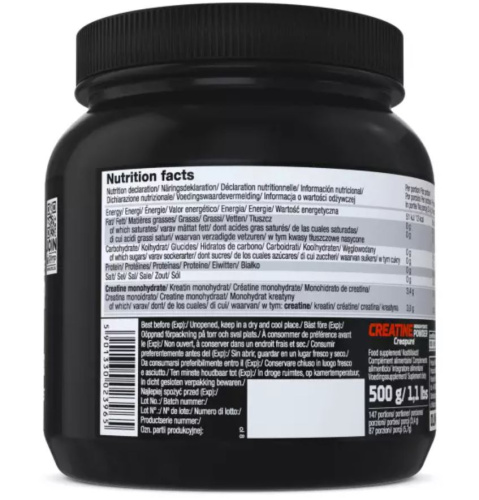 Creatine Monohydrate Powder CREAPURE (Креатин Моногидрат) 500 г (Olimp) фото 3