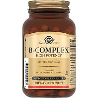 B-Complex High Potency 50 вег капсул (Solgar)