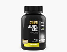 Golden Creatine Caps 1250 (Креатин 1250) 100 веган капсул (Maxler)
