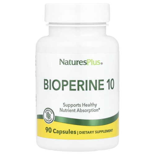 Bioperine 10 mg (Биоперин) 90 капсул (NaturesPlus)