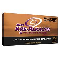 Mega Kre-Alkalyn (Креатин) 120 капсул (Scitec Nutrition)