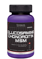 Glucosamine & Chondroitin & MSM 90 таблеток (Ultimate Nutrition)