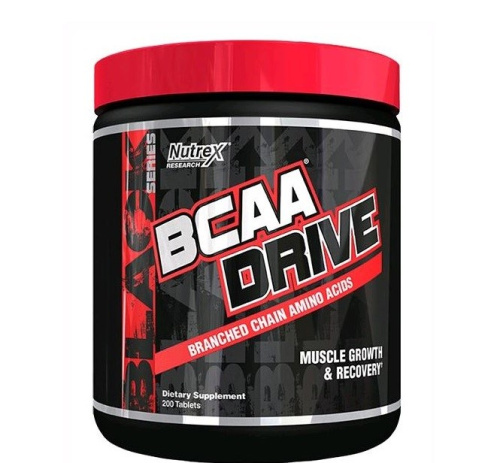 BCAA Drive Black 200 таблеток (Nutrex) фото 2