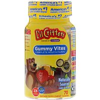 Gummy Vites Complete (Мультивитаминный комплекс для детей) 70 жевательных таблеток (L'il Critters)