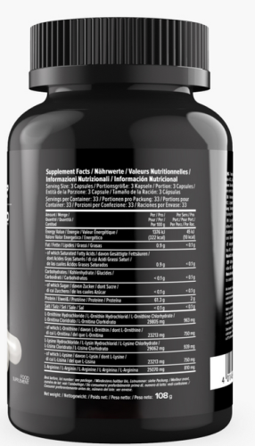 Arginine Ornithine Lysine 100 капсул (Maxler)_ фото 2