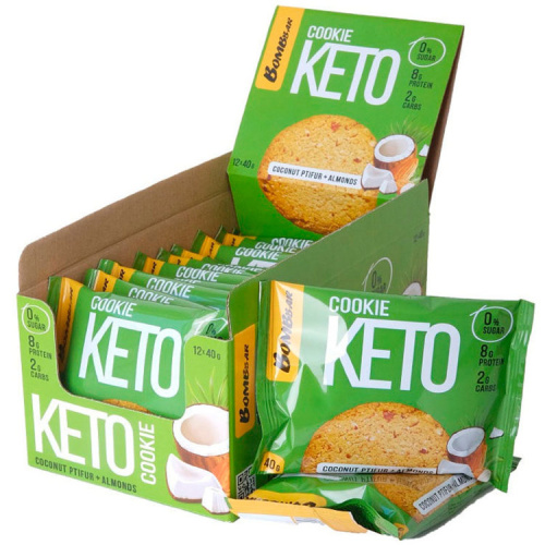 Bombbar KETO печенье 40 гр Bombbar KETO печенье 40 гр