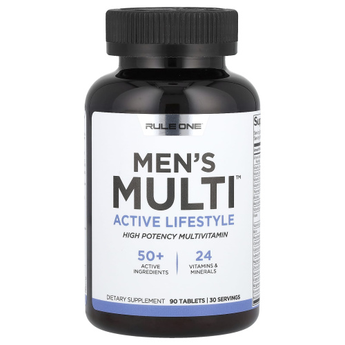 Men's Multi Active Lifestyle Multivitamin 90 таблеток (Rule One) фото 6