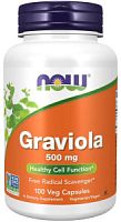 Graviola 500 мг (Гравиола) 100 вег капсул (Now Foods)