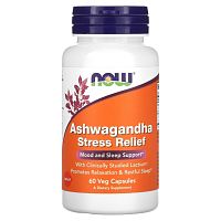 Ashwha Stress Relief 60 вег капсул (Now Foods)