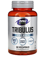 Tribulus 500 мг 100 вег капсул (Now Foods)