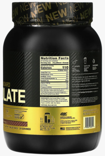 Gold Standard 100% Isolate 744 г - 1.64lb (Optimum Nutrition) фото 2