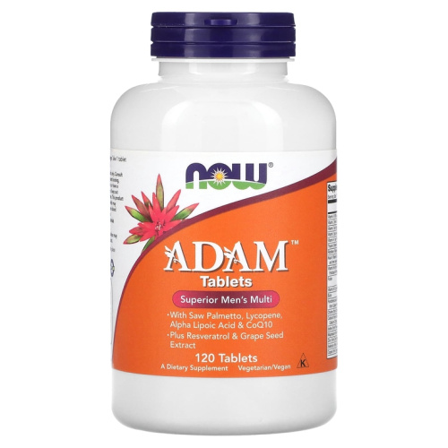 ADAM Male Multi 120 таблеток (NOW)