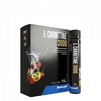 L-Carnitine 3000 mg (Л-Карнитин 3000 мг) 7 ампул по 25 мл (Maxler)