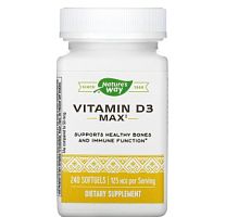 Vitamin D-3 (Витамин D3) 5000 МЕ 240 капсул (Nature's Way)