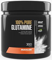 100% Pure Glutamine 300 g (Глутамин порошок 300 г) (Maxler)