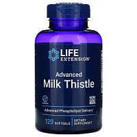 Milk Thistle Advanced 760 мг (Экстракт Расторопши с Фосфолипидами) 120 мяг. капсул (Life Extension)