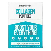 Collagen Peptides (пептиды коллагена) 210 г (20 пакетиков) без вкусовых добавок (NaturesPlus)