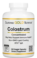 Colostrum (Молозиво) 240 вег капсул (California Gold Nutrition)