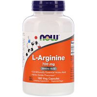 L-Arginine 700 мг (L-Аргинин) 180 капсул (Now Foods)