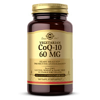 Vegetarian CoQ-10 60 мг (Вегетарианский Коэнзим Q-10) 180 вег капсул (Solgar)