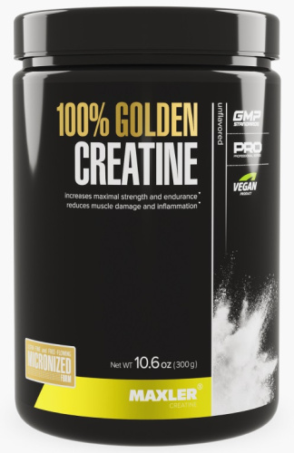 100% Golden Creatine (Креатин) 300 г (Maxler)_