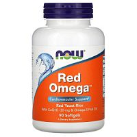 Red Omega 1000 мг 90 капсул (Now Foods)