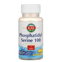 Phosphatidil Serine 100 мг (Фосфатидилсерин) 30 мягких капсул (KAL)