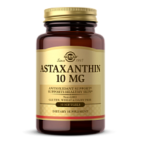 Astaxanthin 10 mg (Астаксантин 10 мг) 30 мягких капсул (Solgar)