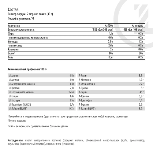 Сывороточный изолят 100% Isolate 300 гр (Maxler)_ фото 5